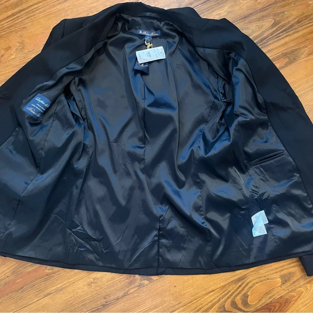 Brooks Brothers NEW Women’s Black Italian Wool Blazer Career Size‎ 10
Two Button - Picture 3 of 16